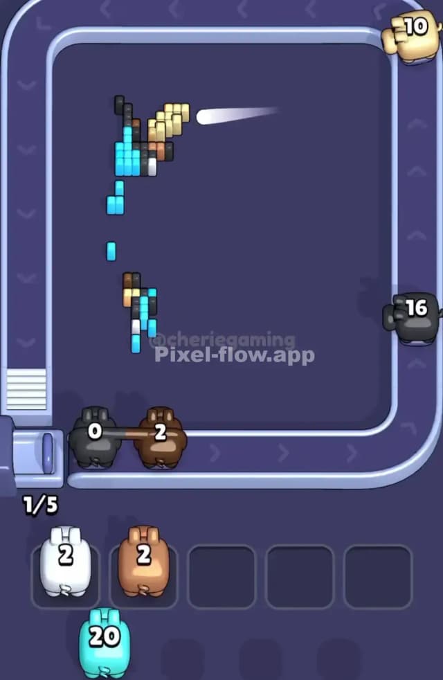 Pixel Flow Level 1845 Solution 3