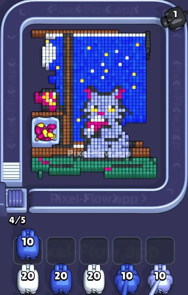 Pixel Flow Level 1506 Solution 1