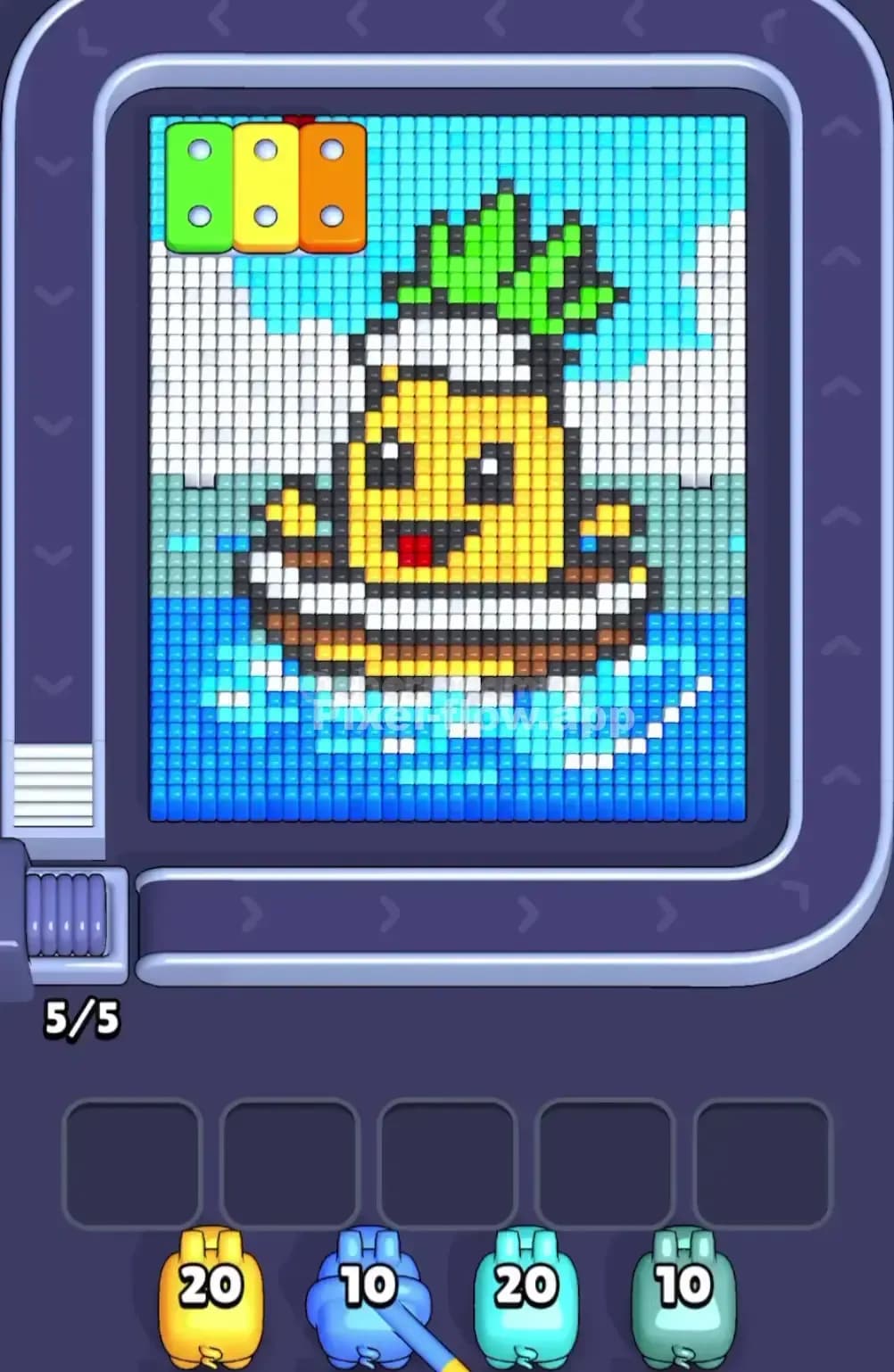 Pixel Flow Level 1820 Screenshot