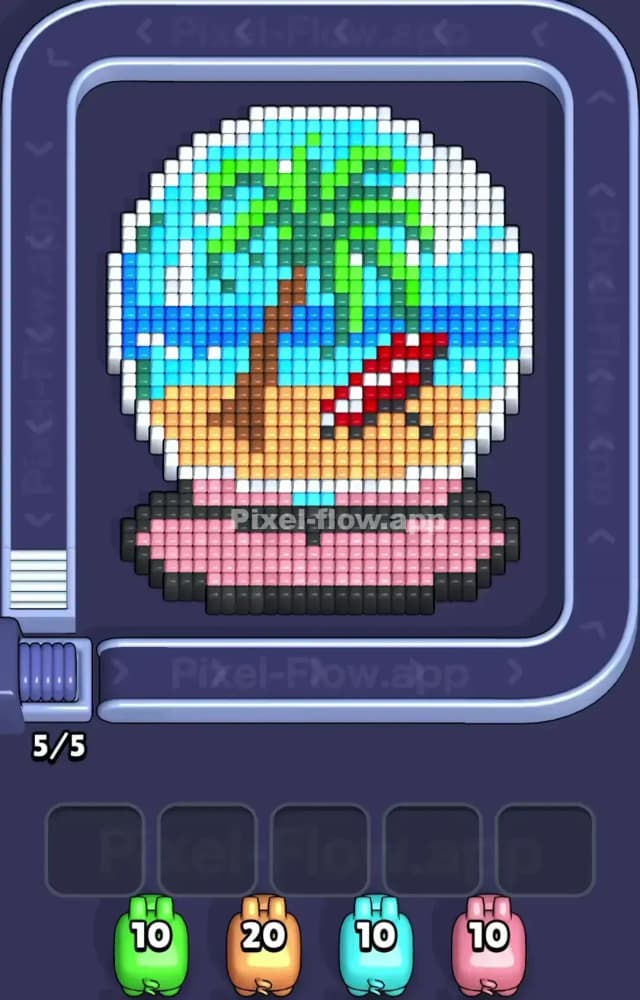 Pixel Flow Level 1479 Gameplay