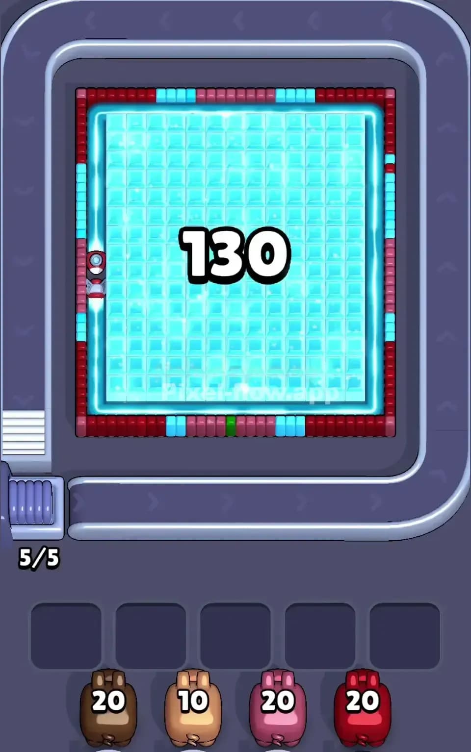 Pixel Flow Level 643 Screenshot