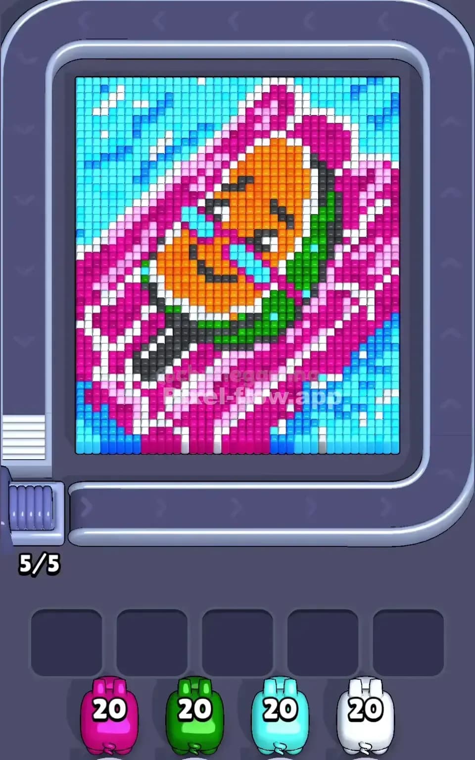 Pixel Flow Level 715 Screenshot