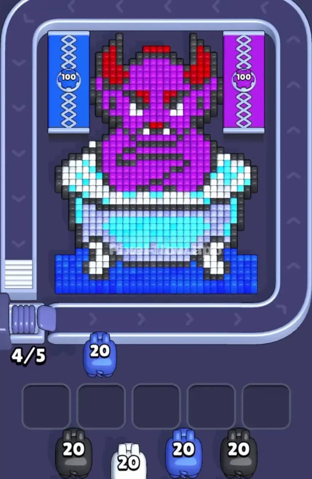 Pixel Flow Level 1891 Gameplay