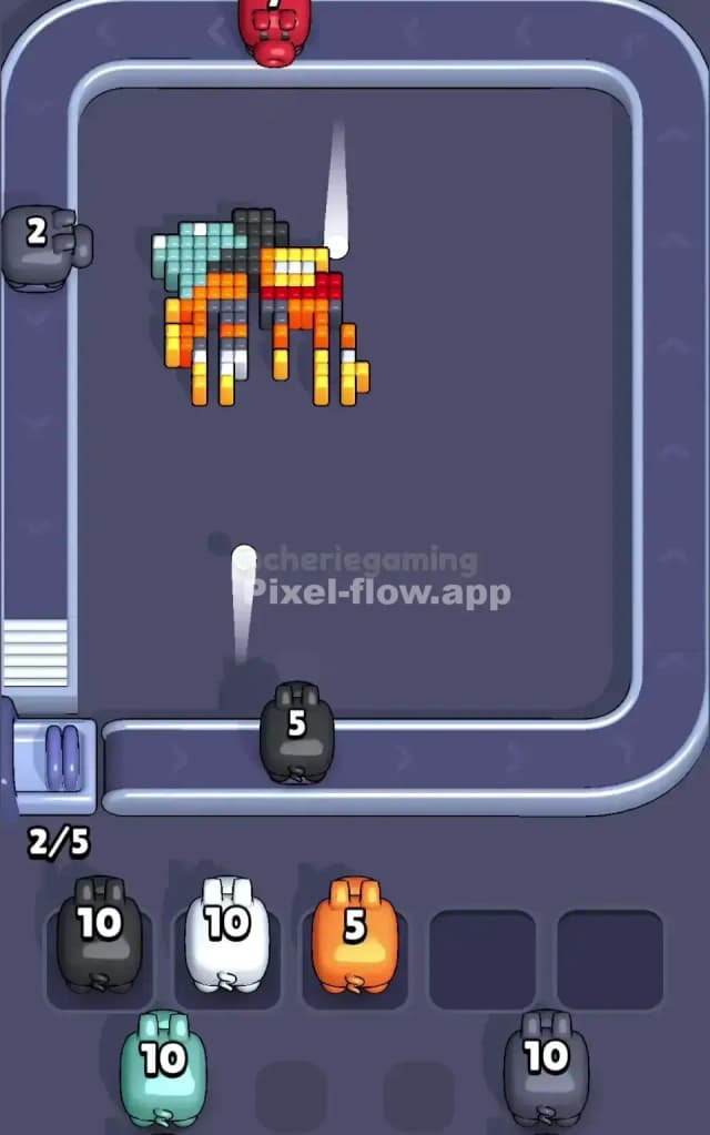 Pixel Flow Level 658 Solution 3