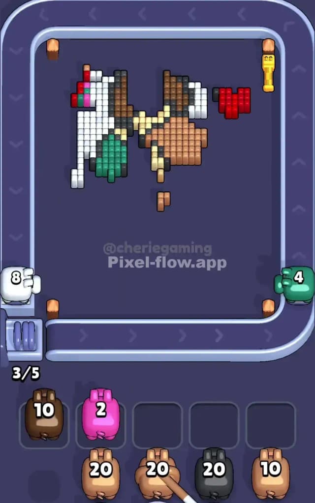 Pixel Flow Level 776 Solution 3