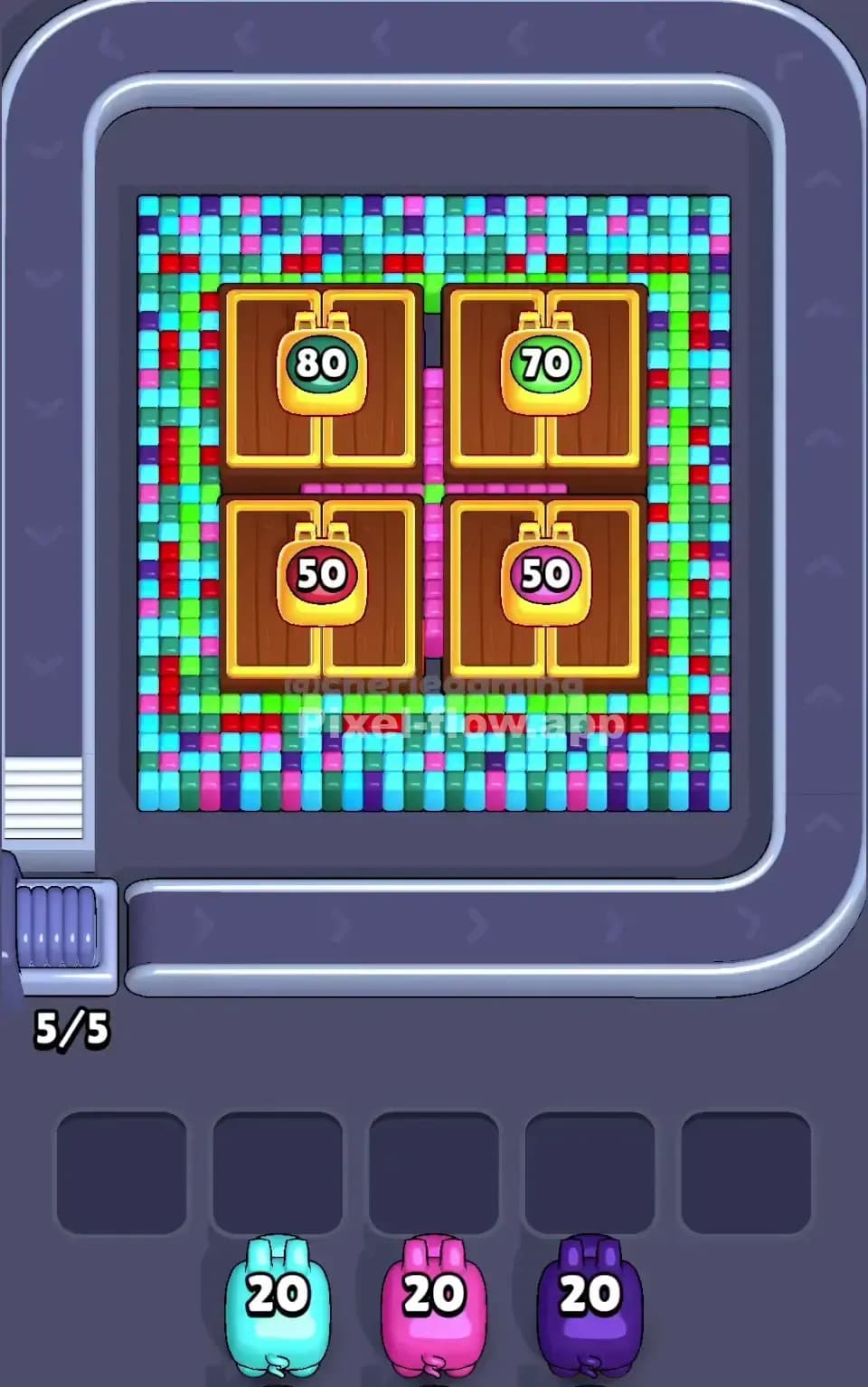 Pixel Flow Level 443 Screenshot