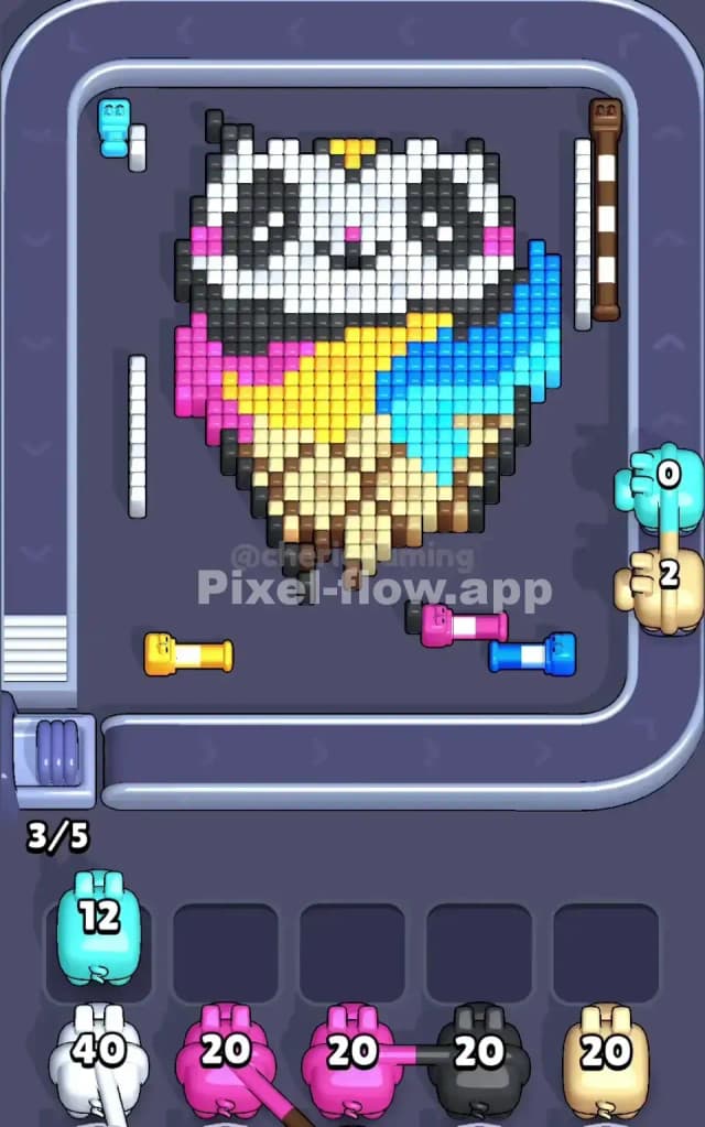 Pixel Flow Level 149 Solution 1