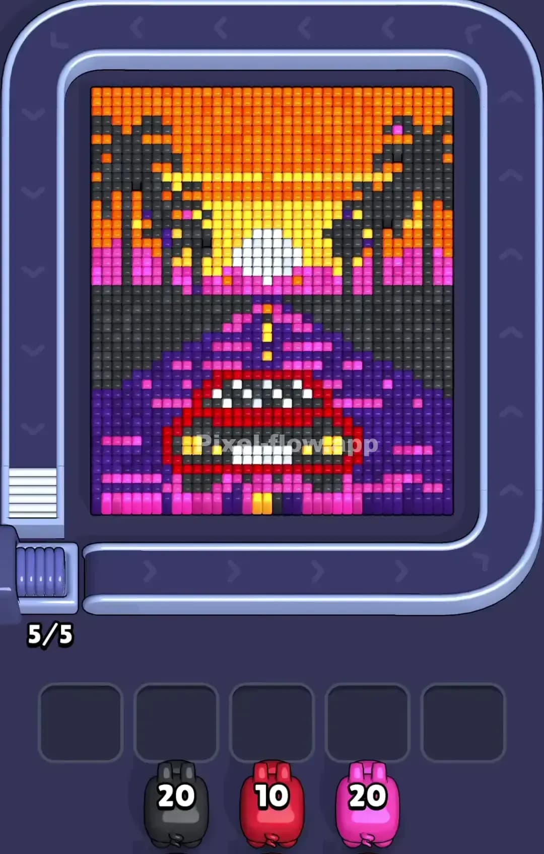 Pixel Flow Level 841 Screenshot