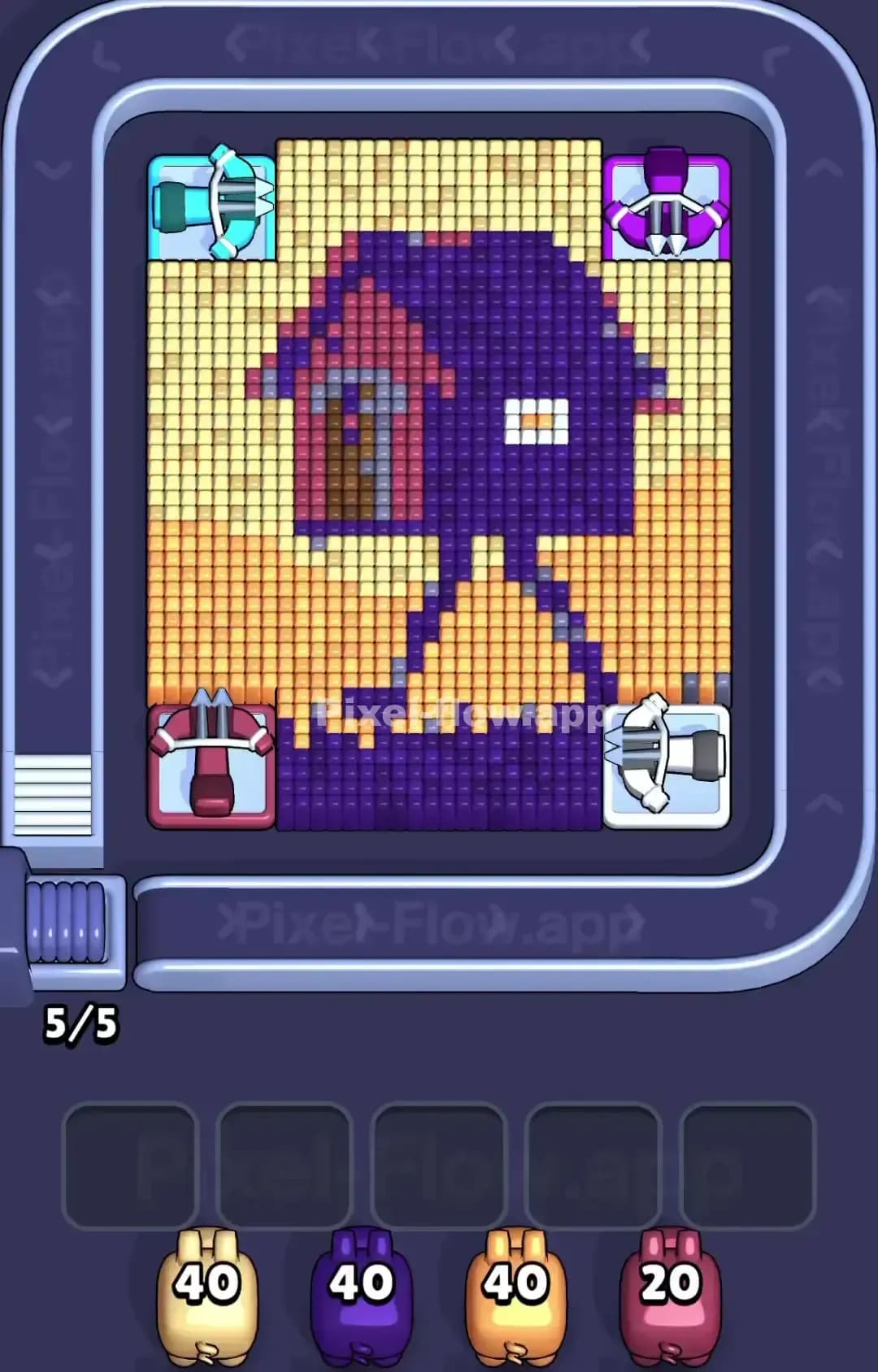 Pixel Flow Level 1561 Screenshot