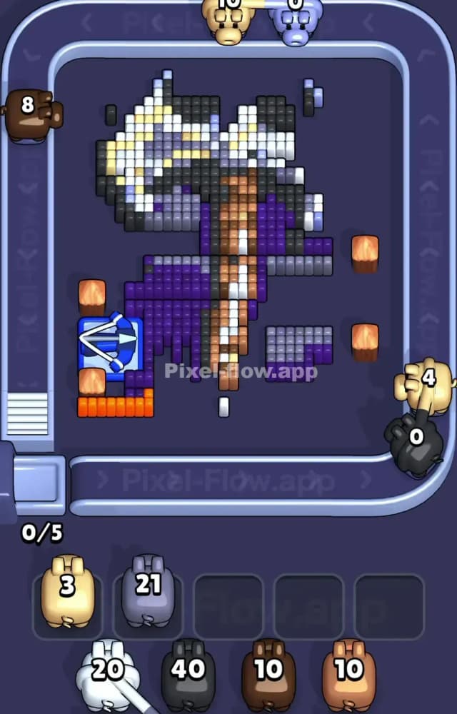 Pixel Flow Level 1502 Solution 2