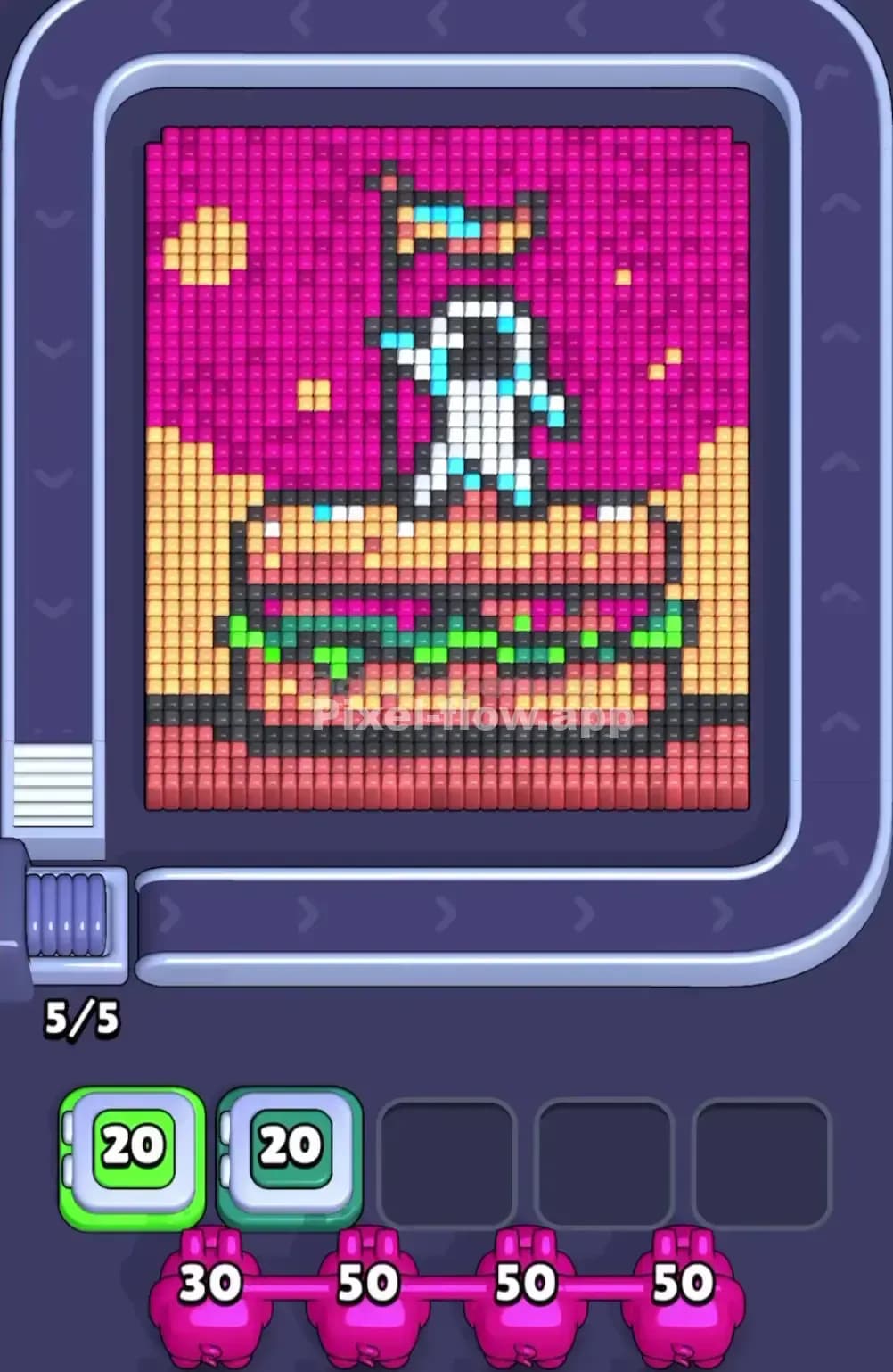 Pixel Flow Level 1854 Screenshot