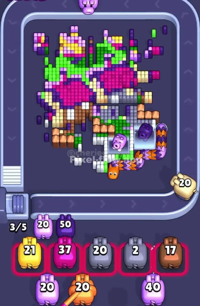 Pixel Flow Level 1700 Solution 2