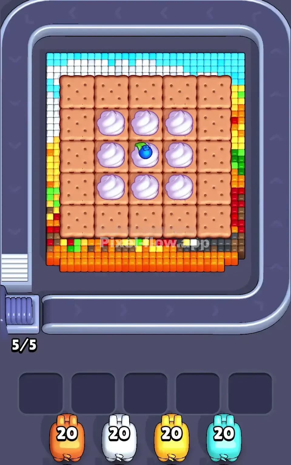 Pixel Flow Level 404 Screenshot