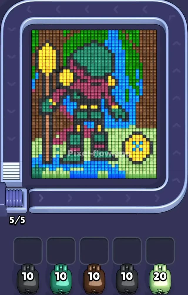 Pixel Flow Level 1152 Gameplay