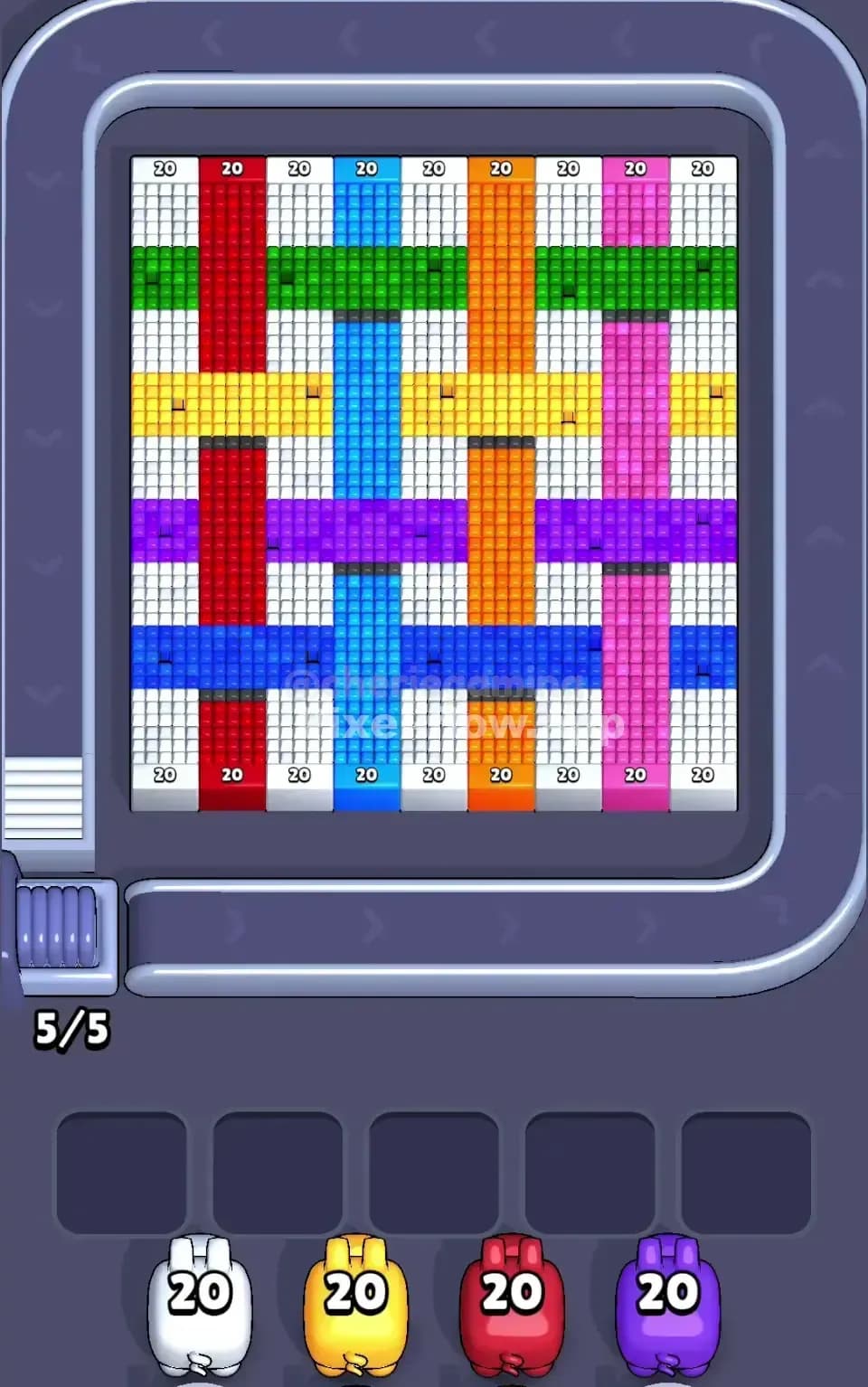 Pixel Flow Level 752 Screenshot