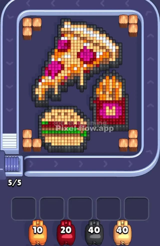 Pixel Flow Level 1896 Gameplay