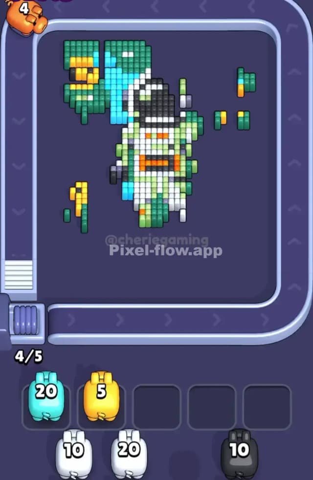 Pixel Flow Level 1661 Solution 2