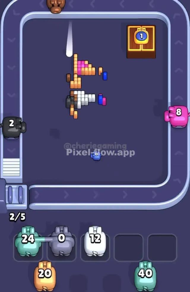 Pixel Flow Level 1805 Solution 3