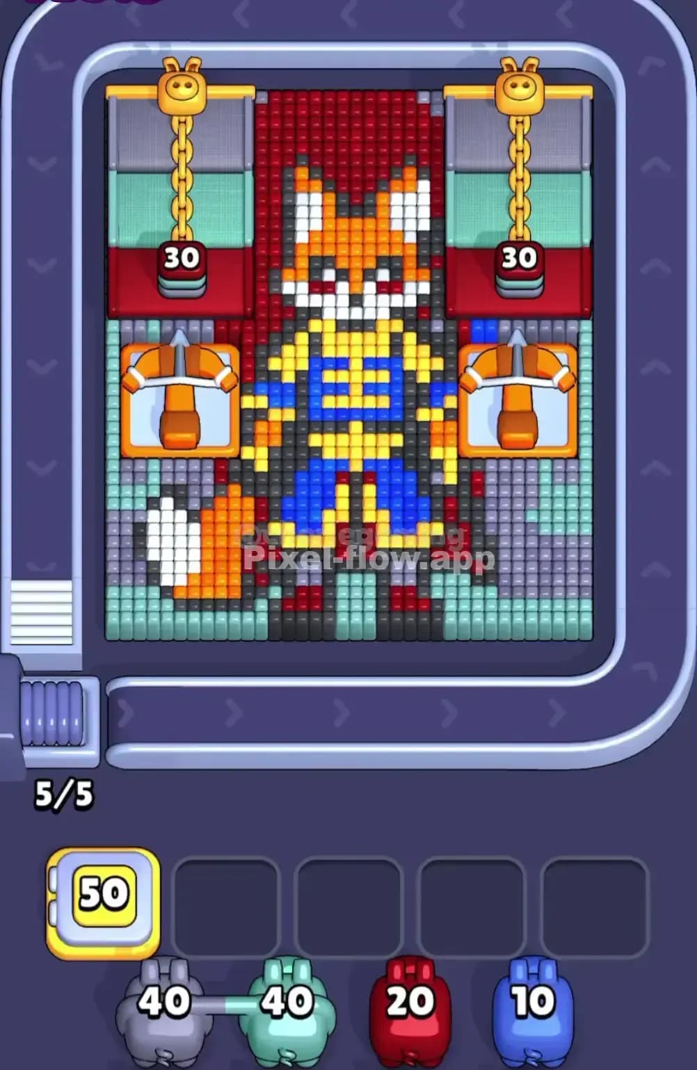 Pixel Flow Level 1878 Screenshot