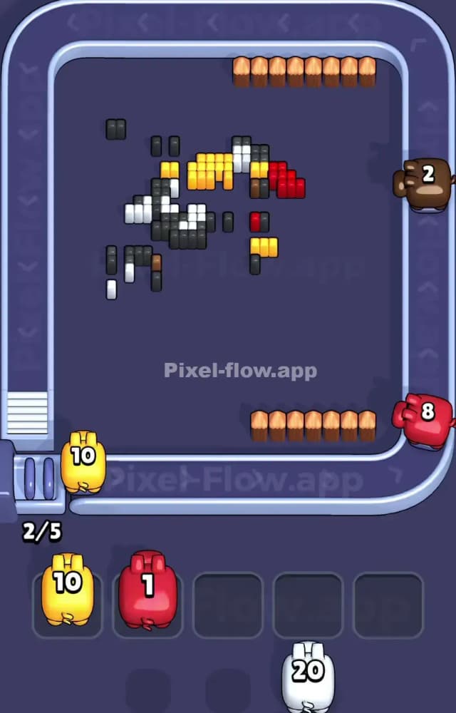 Pixel Flow Level 1071 Solution 3