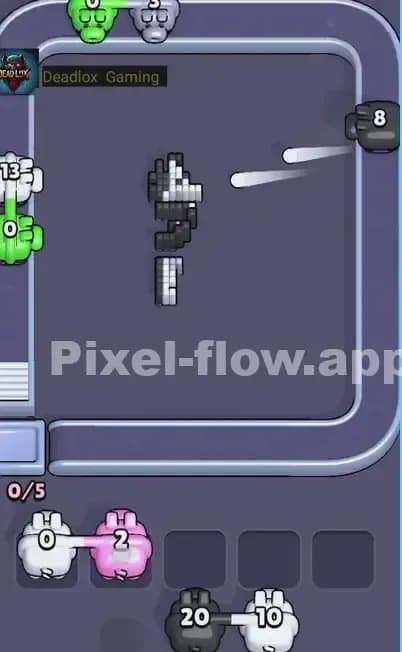 Pixel Flow Level 444 Solution 3