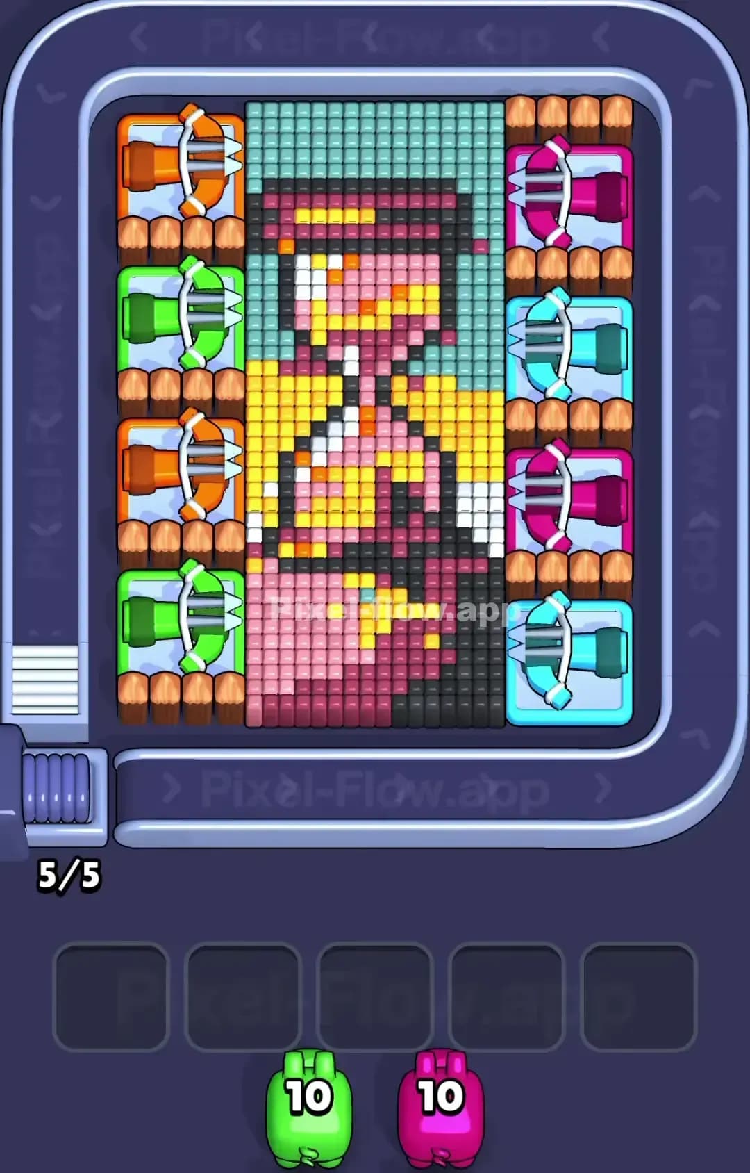Pixel Flow Level 1501 Screenshot