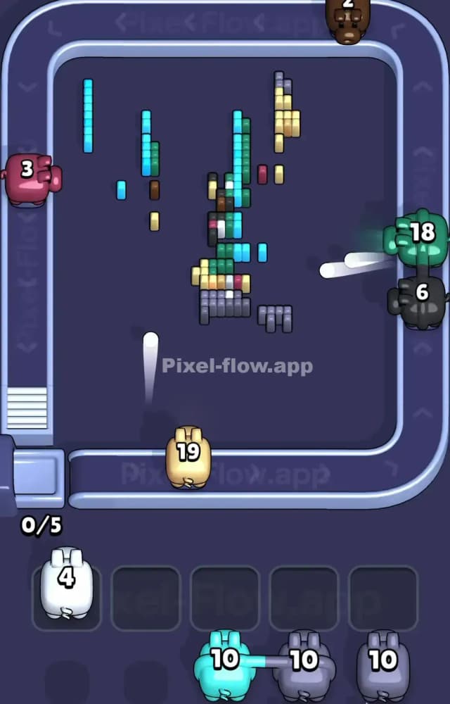 Pixel Flow Level 1478 Solution 3