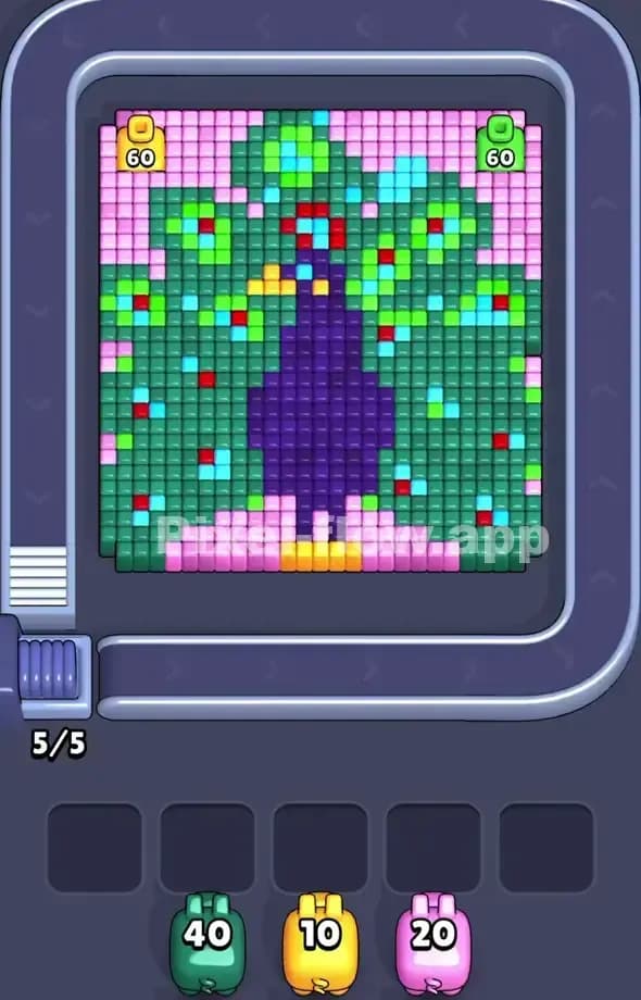 Pixel Flow Level 544 Screenshot