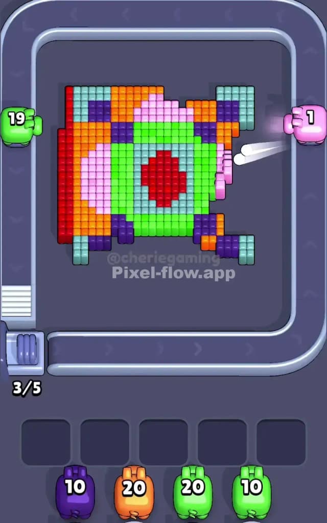 Pixel Flow Level 514 Solution 1