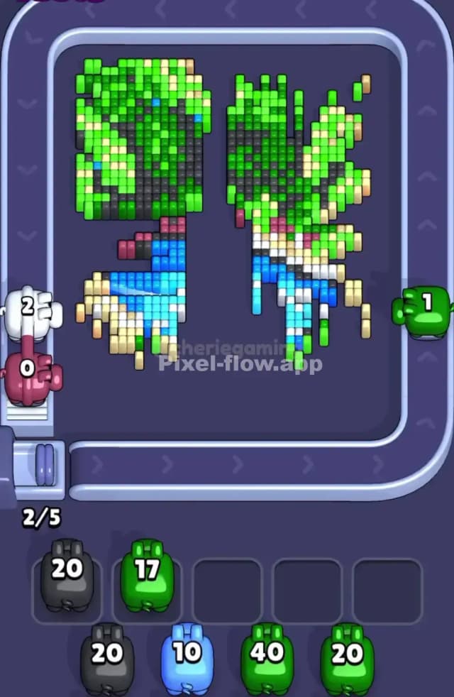 Pixel Flow Level 1686 Solution 2