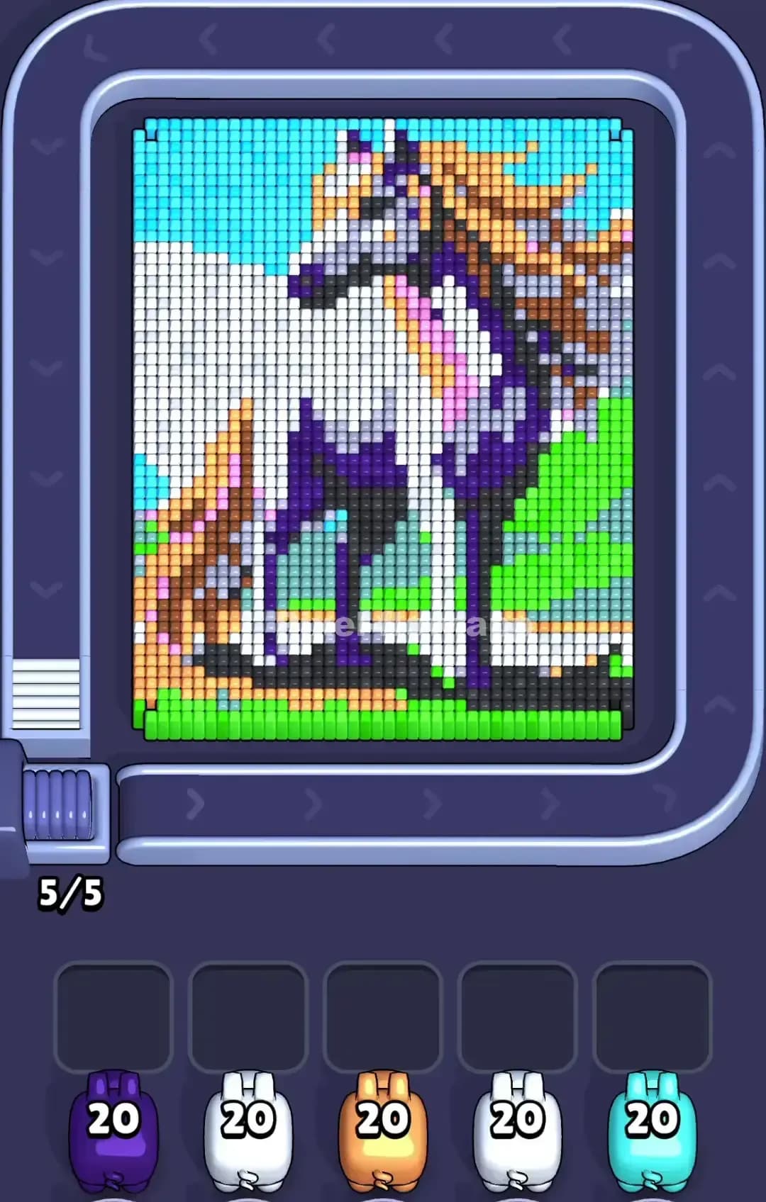 Pixel Flow Level 842 Screenshot