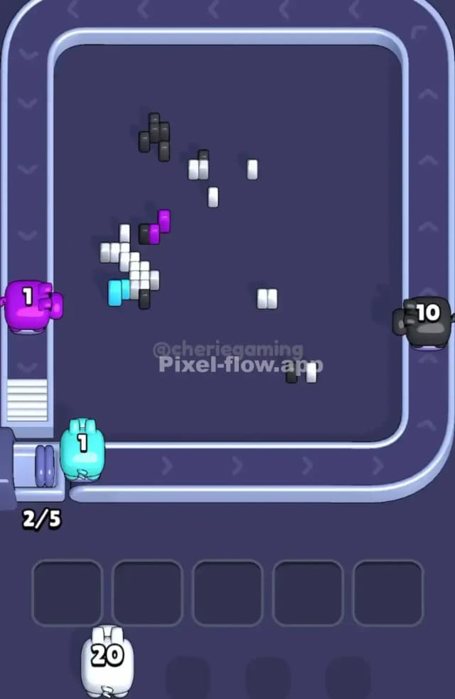 Pixel Flow Level 1891 Solution 3