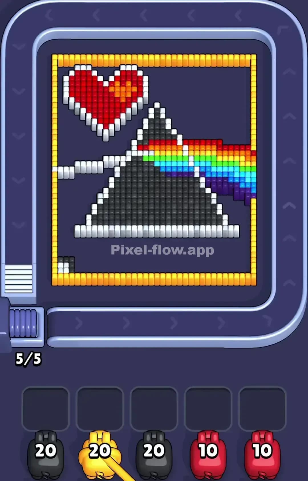 Pixel Flow Level 1187 Screenshot