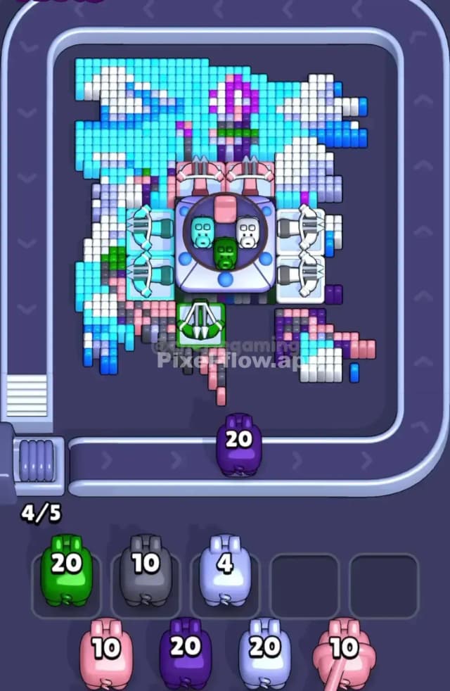 Pixel Flow Level 1692 Solution 1