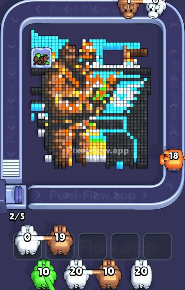 Pixel Flow Level 1549 Solution 1