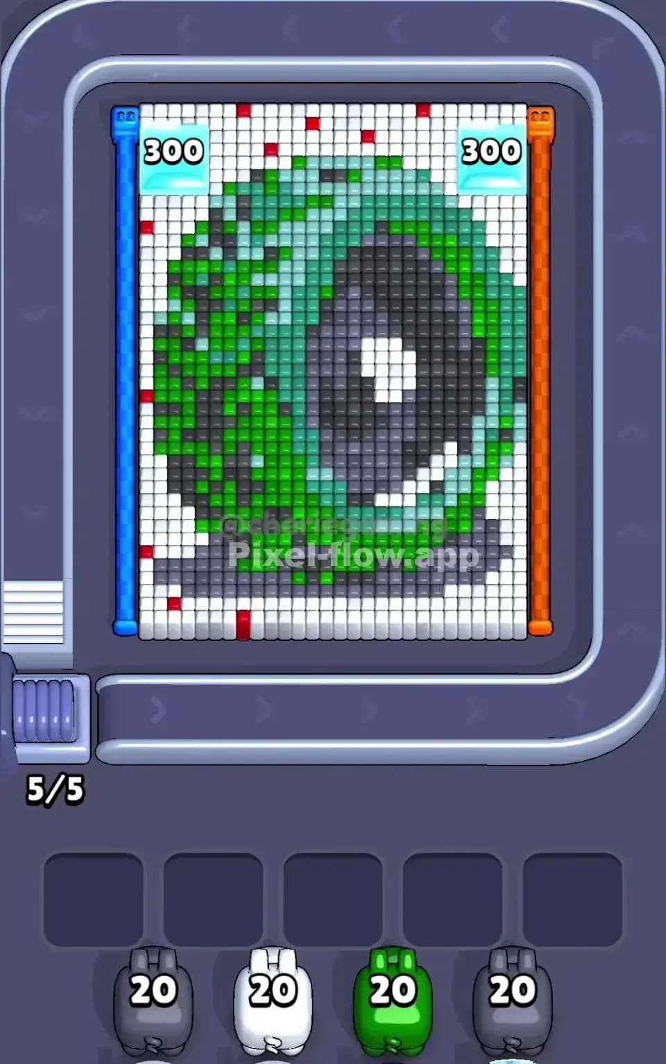 Pixel Flow Level 735 Screenshot