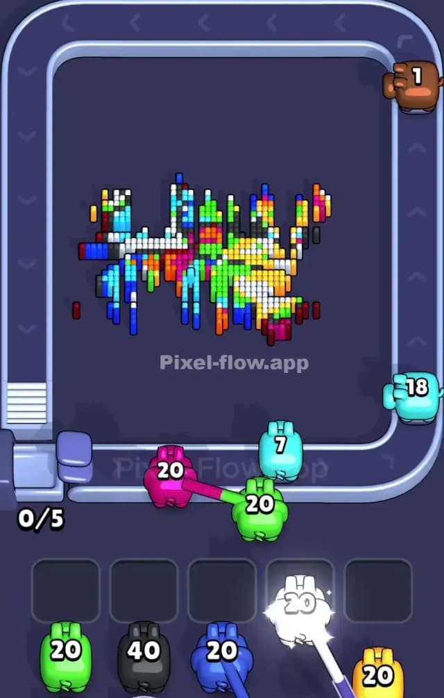 Pixel Flow Level 847 Solution 2