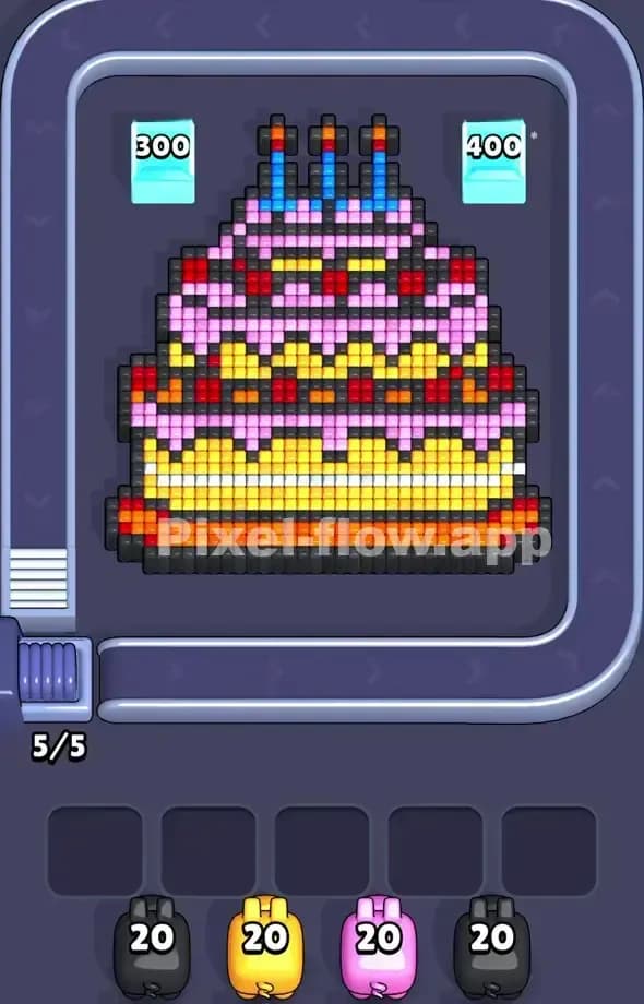 Pixel Flow Level 561 Gameplay