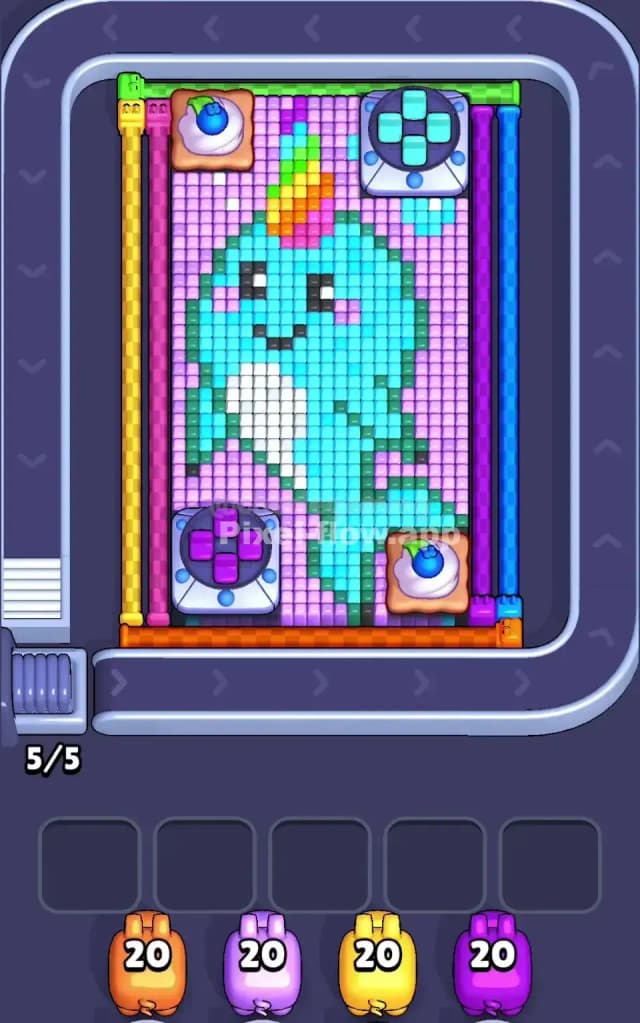 Pixel Flow Level 783 Gameplay