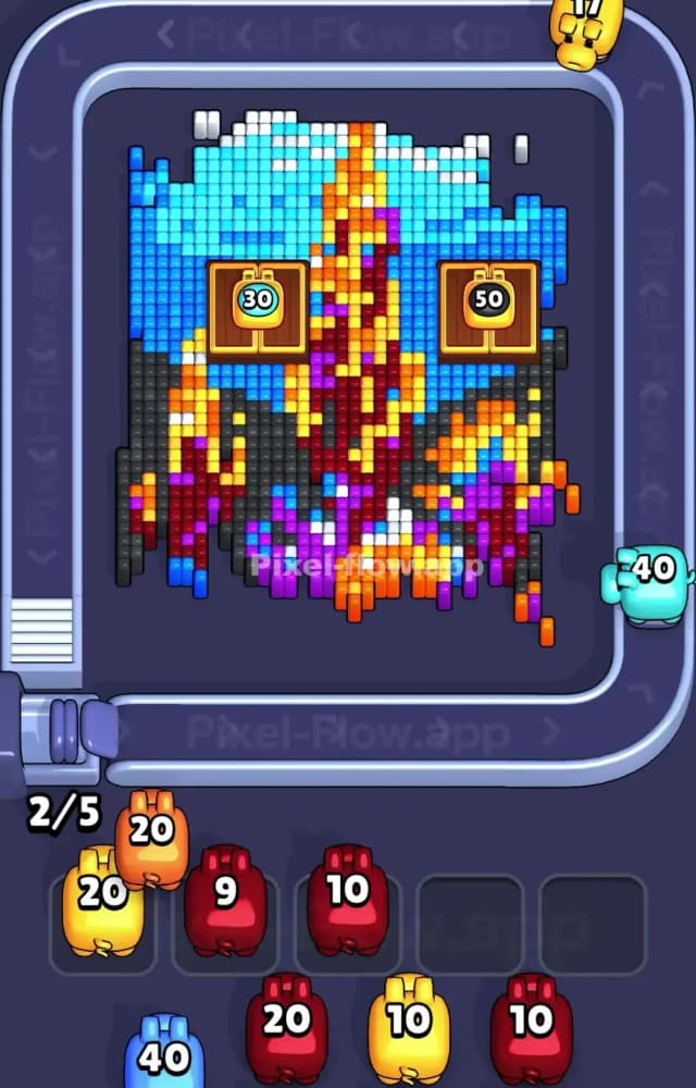 Pixel Flow Level 1163 Solution 1