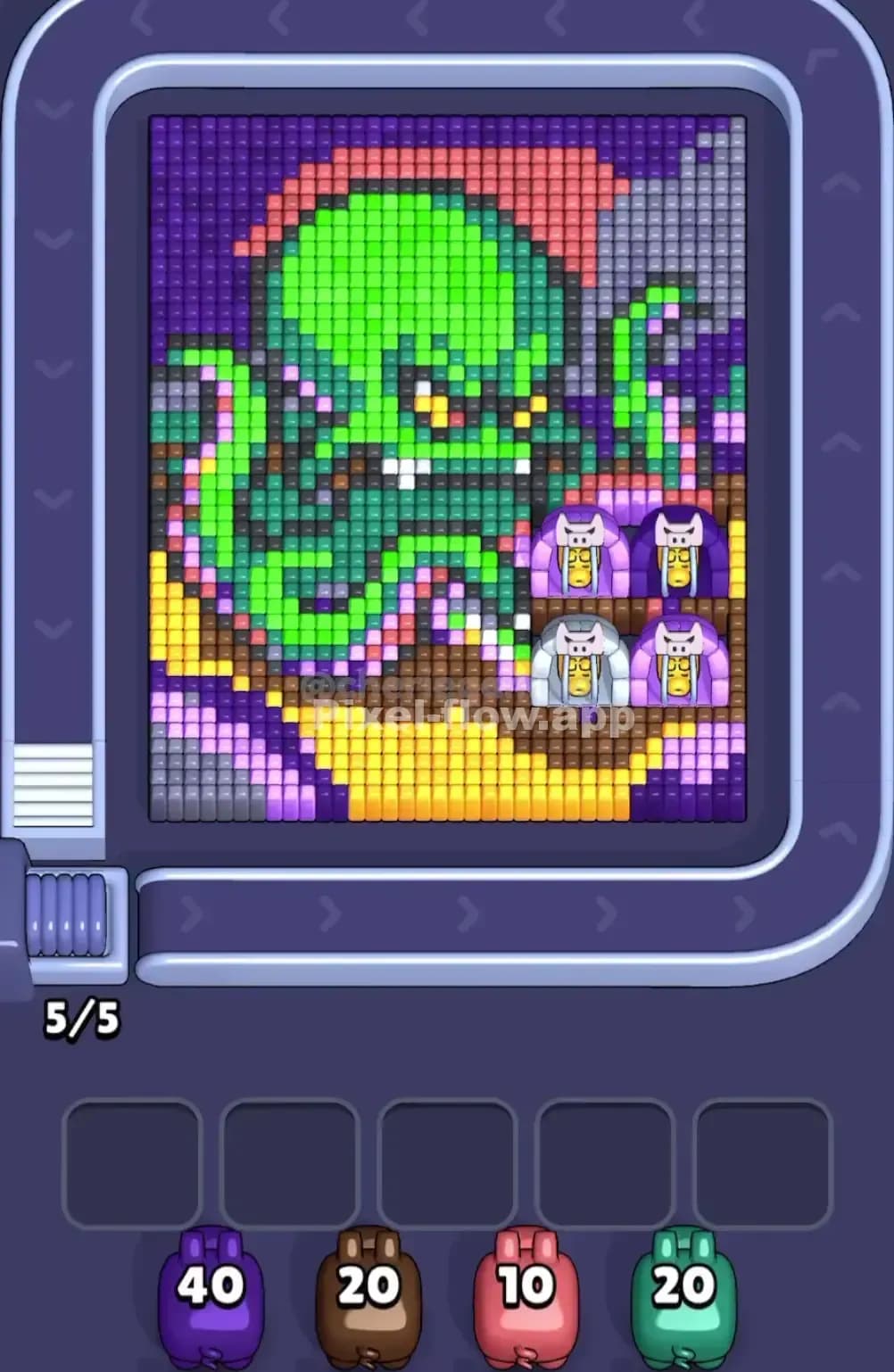 Pixel Flow Level 1859 Screenshot