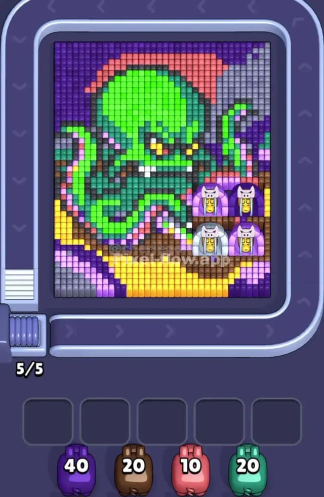 Pixel Flow Level 1859 Gameplay