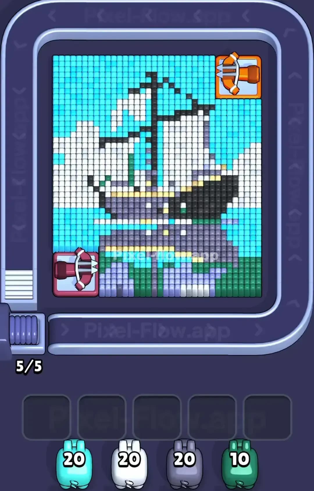 Pixel Flow Level 1571 Screenshot