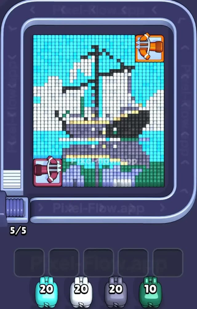 Pixel Flow Level 1571 Gameplay
