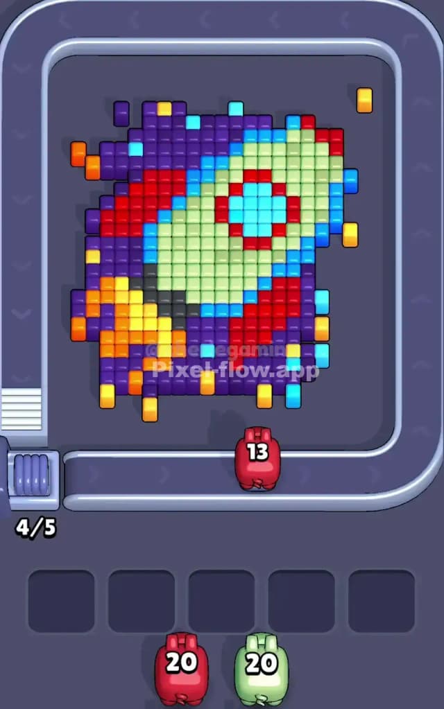 Pixel Flow Level 500 Solution 2