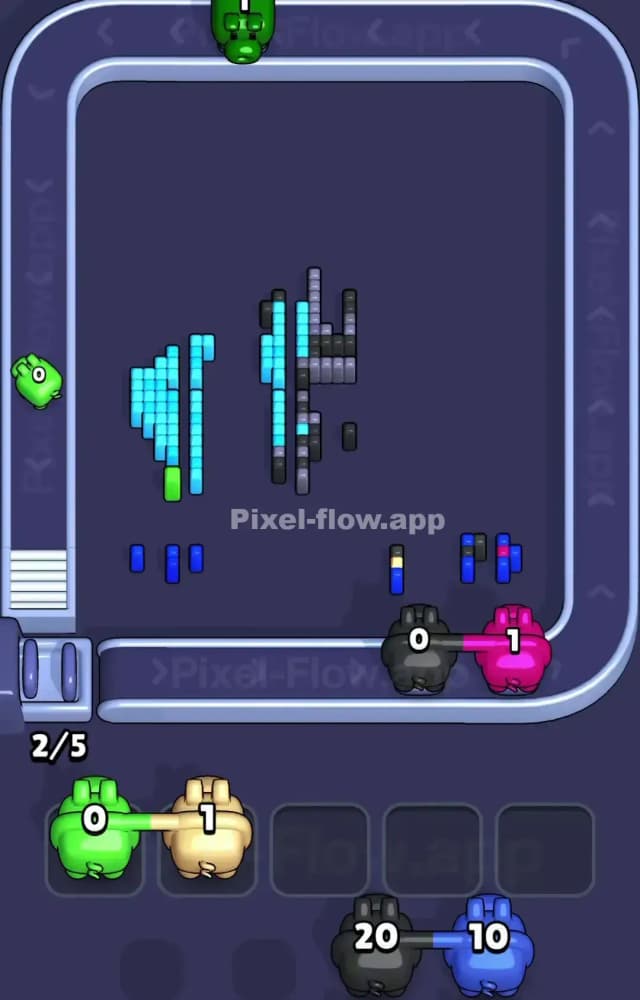 Pixel Flow Level 1414 Solution 3