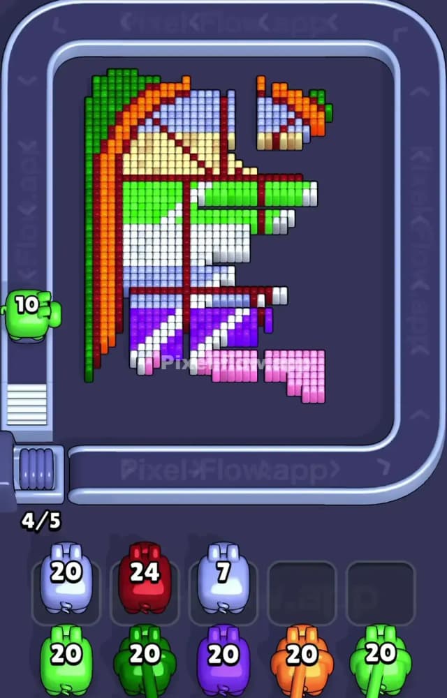 Pixel Flow Level 1169 Solution 2