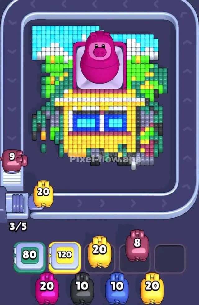 Pixel Flow Level 1903 Solution 1