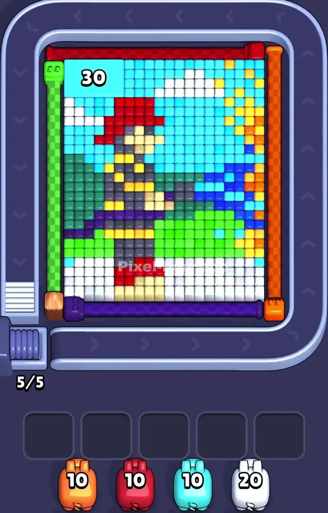 Pixel Flow Level 1007 Screenshot