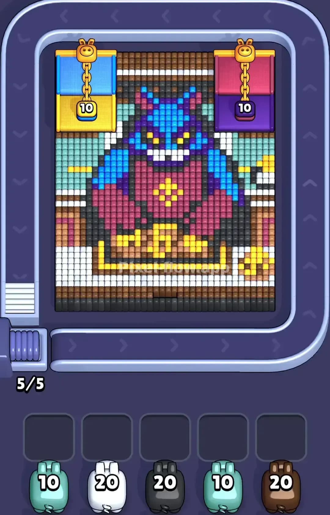 Pixel Flow Level 1017 Screenshot